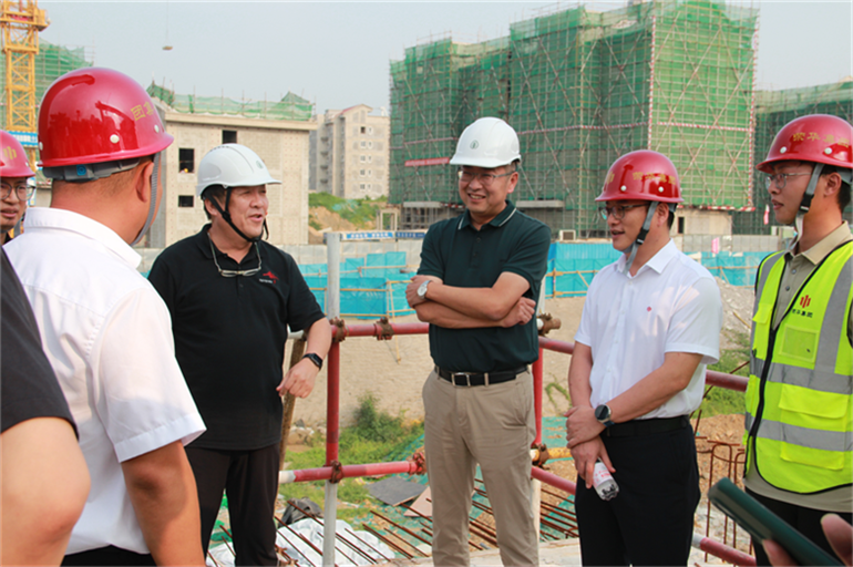 中国工程院崔愷院士一行莅临中德未来城核心区项目参观指导